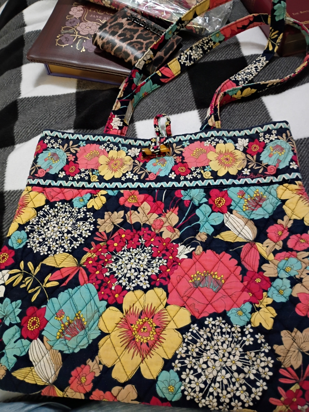 Vera Bradley Happy Snails Tote